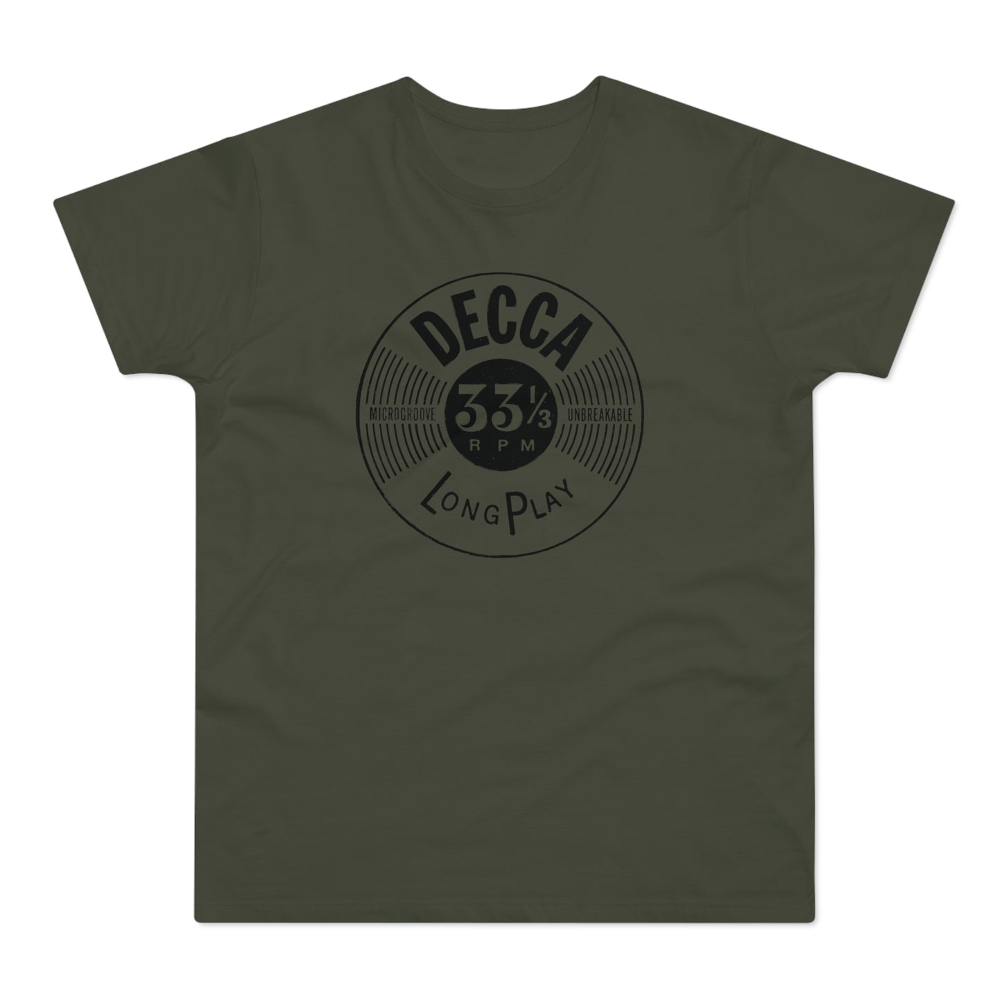 Decca Records Long Play T Shirt (Standardgewicht)