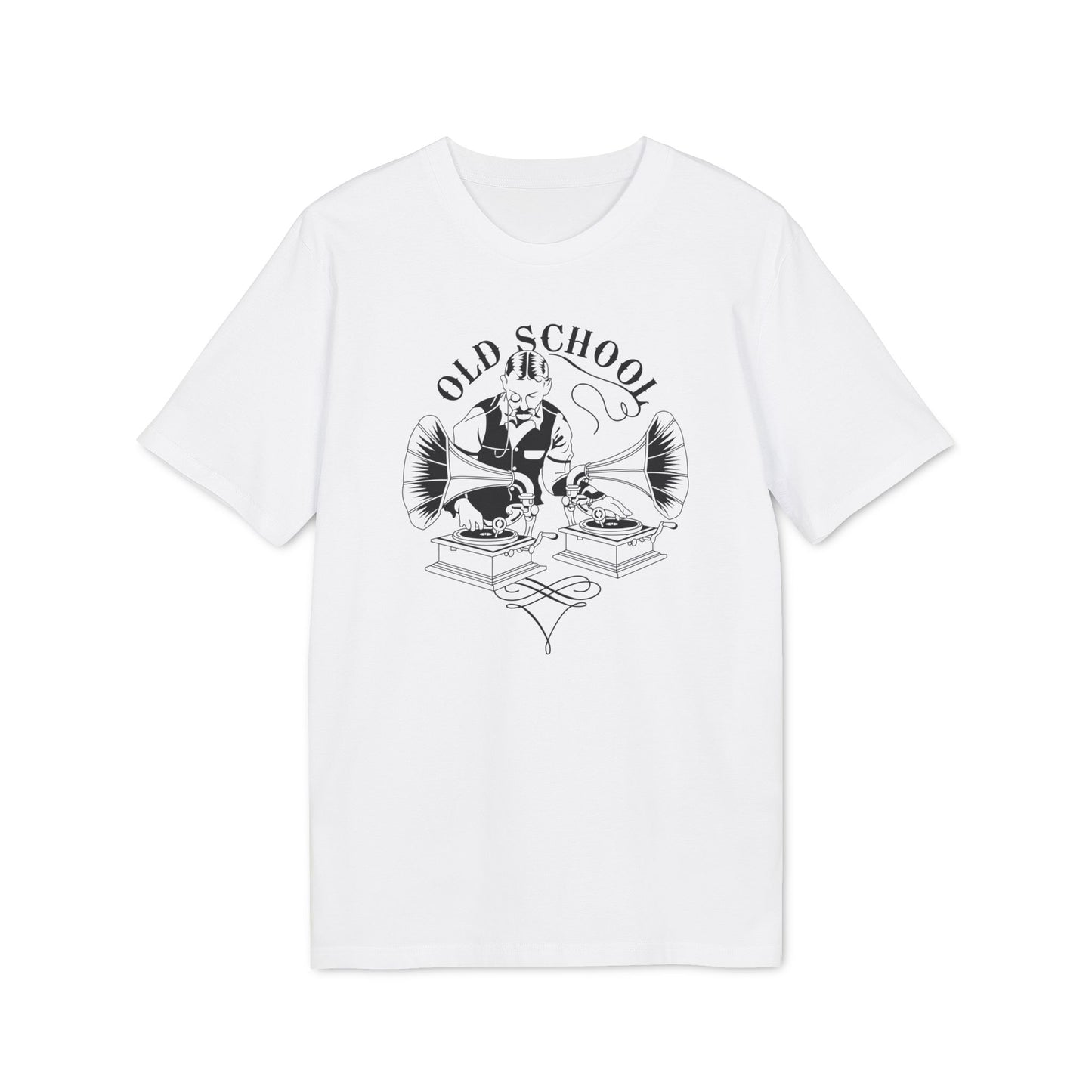 Old School DJ Bio-T-Shirt (Premium Qualität)