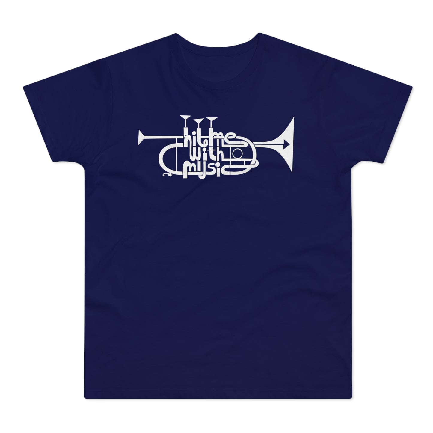 Hit Me With Music T Shirt (Standardgewicht)