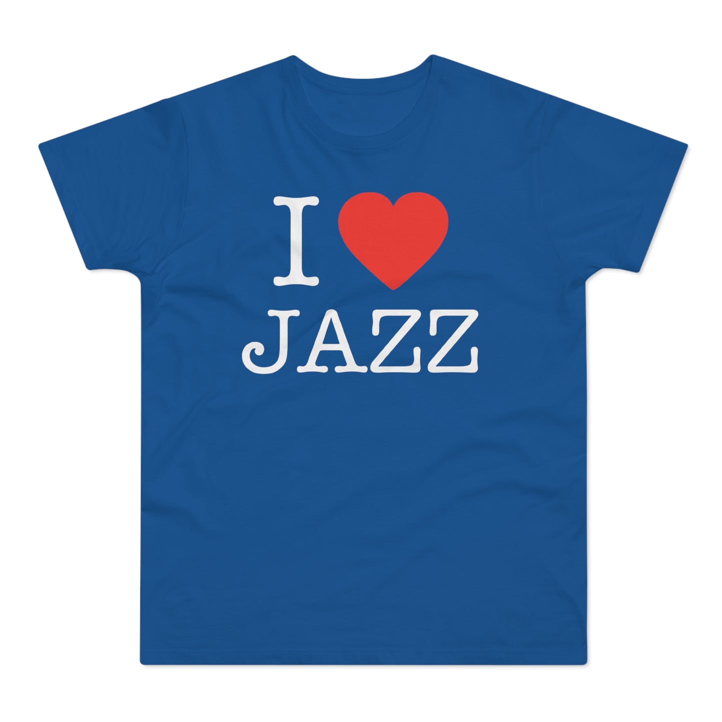 I Love Jazz T Shirt (Standardgewicht)