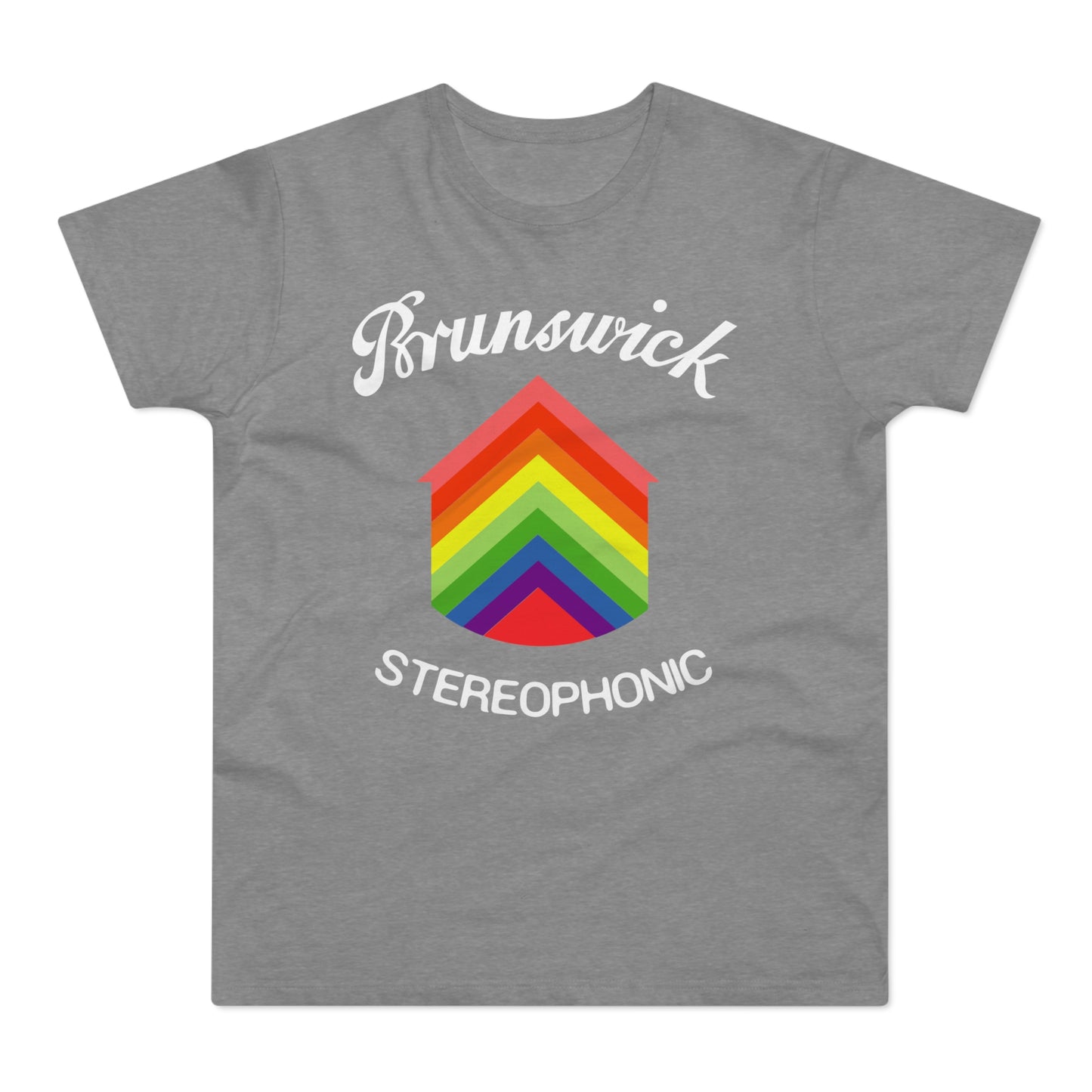 Brunswick Records Stereophonic T Shirt (Standardgewicht)