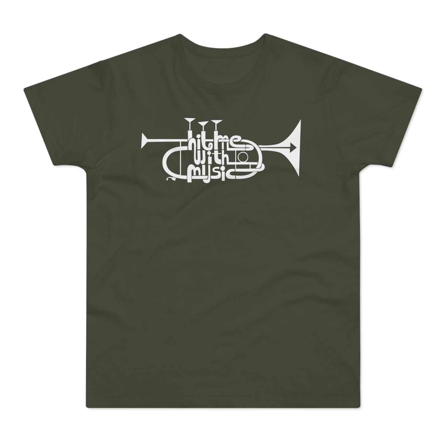 Hit Me With Music T Shirt (Standardgewicht)