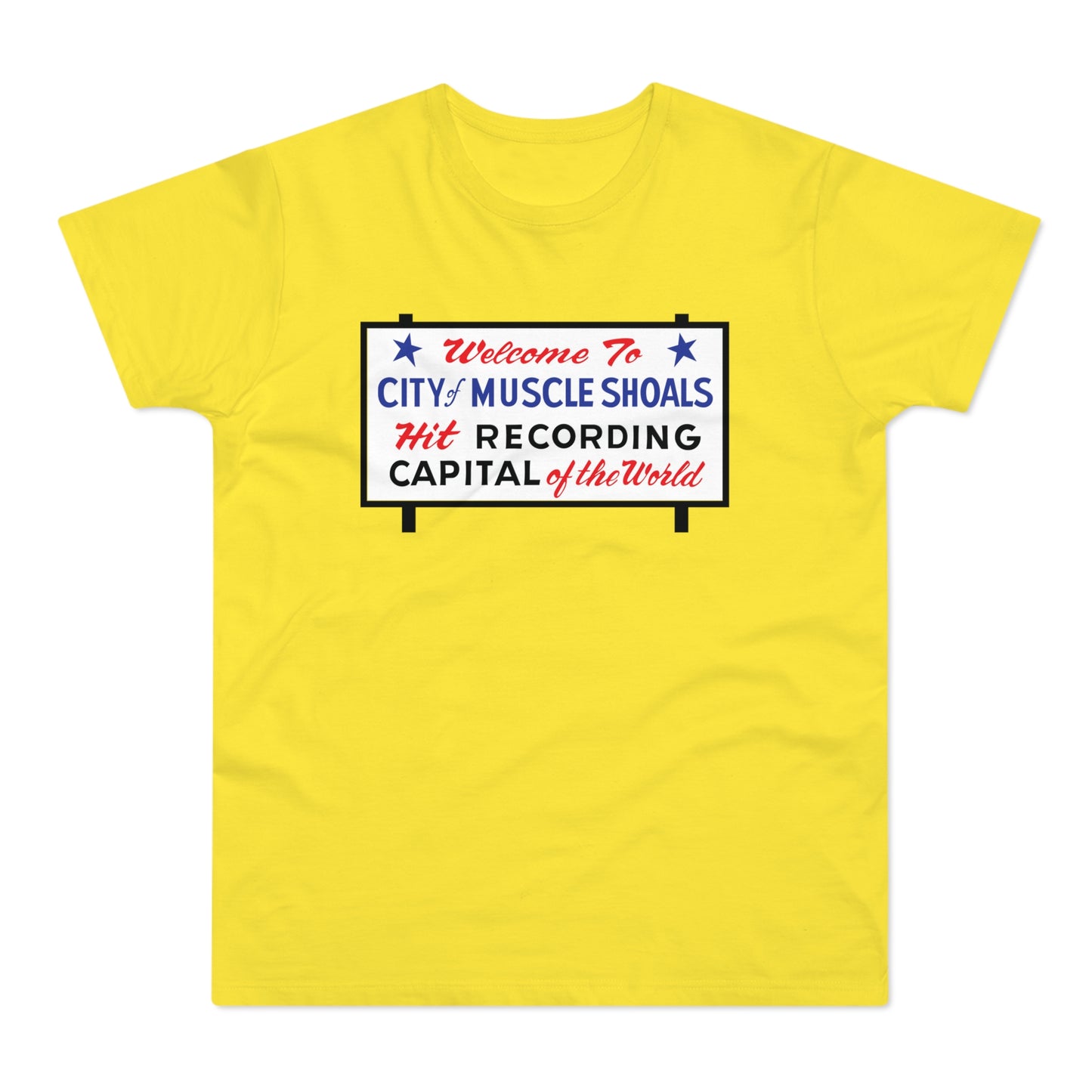Welcome To Muscle Shoals T Shirt (Standardgewicht)