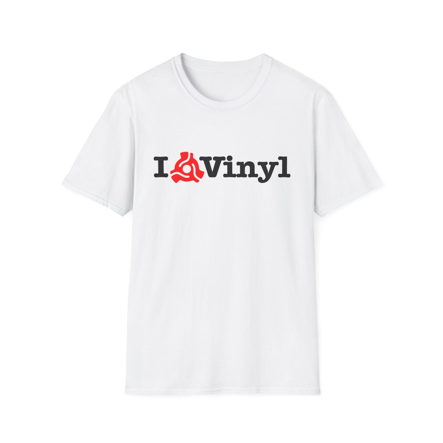 I Love Vinyl T Shirt (M) - DEADSTOCK - NUR NOCH 1 STÜCK - 50 % RABATT