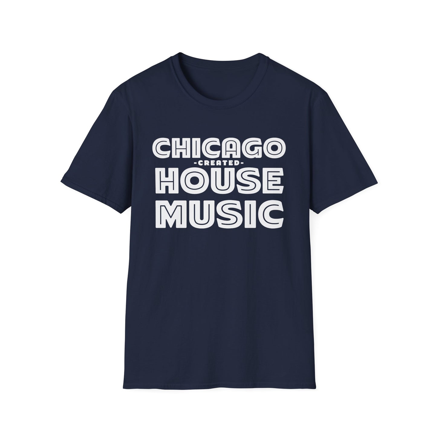 Chicago Created House Music T Shirt - Leichtes