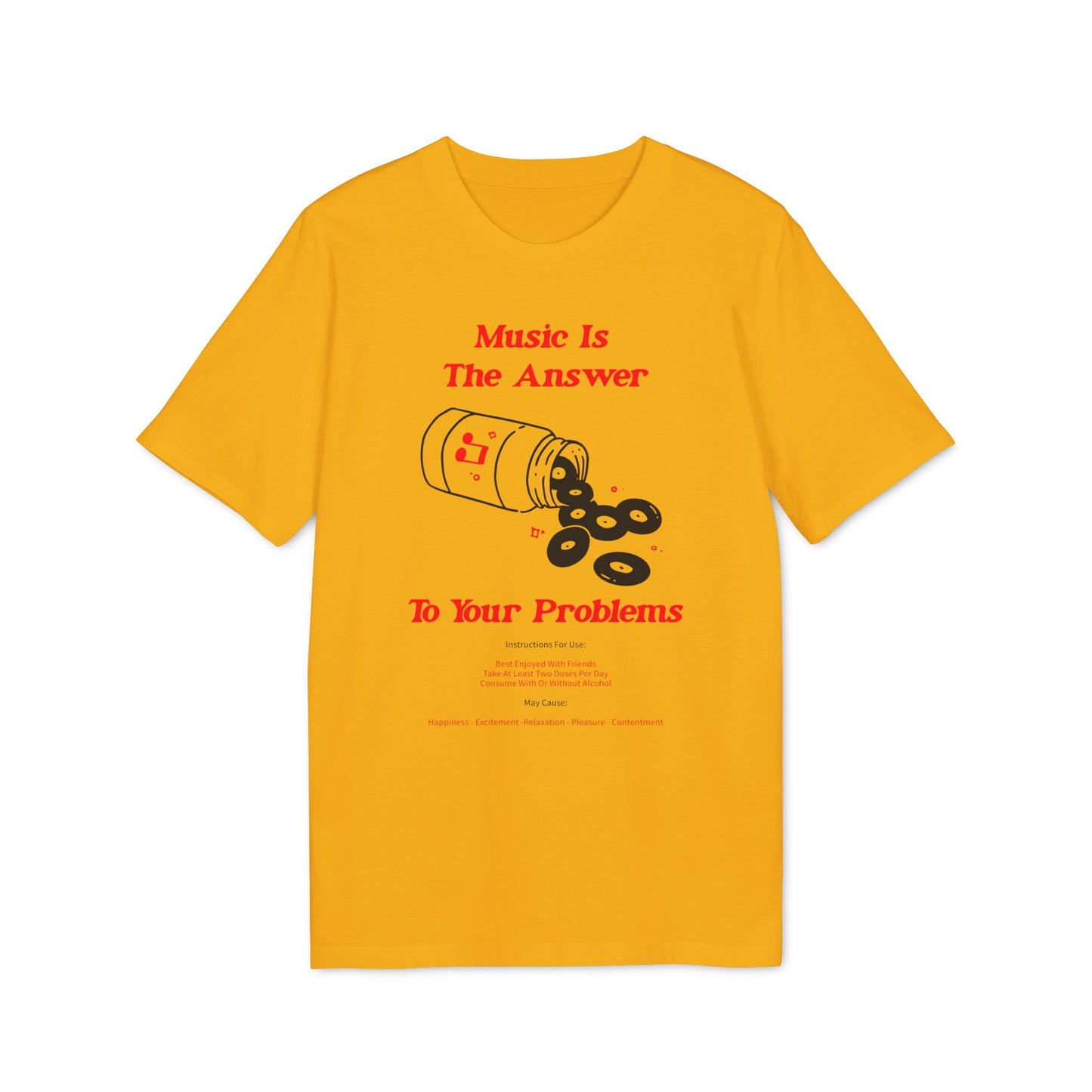 Music Is The Answer Bio-T-Shirt (Premium Qualität)
