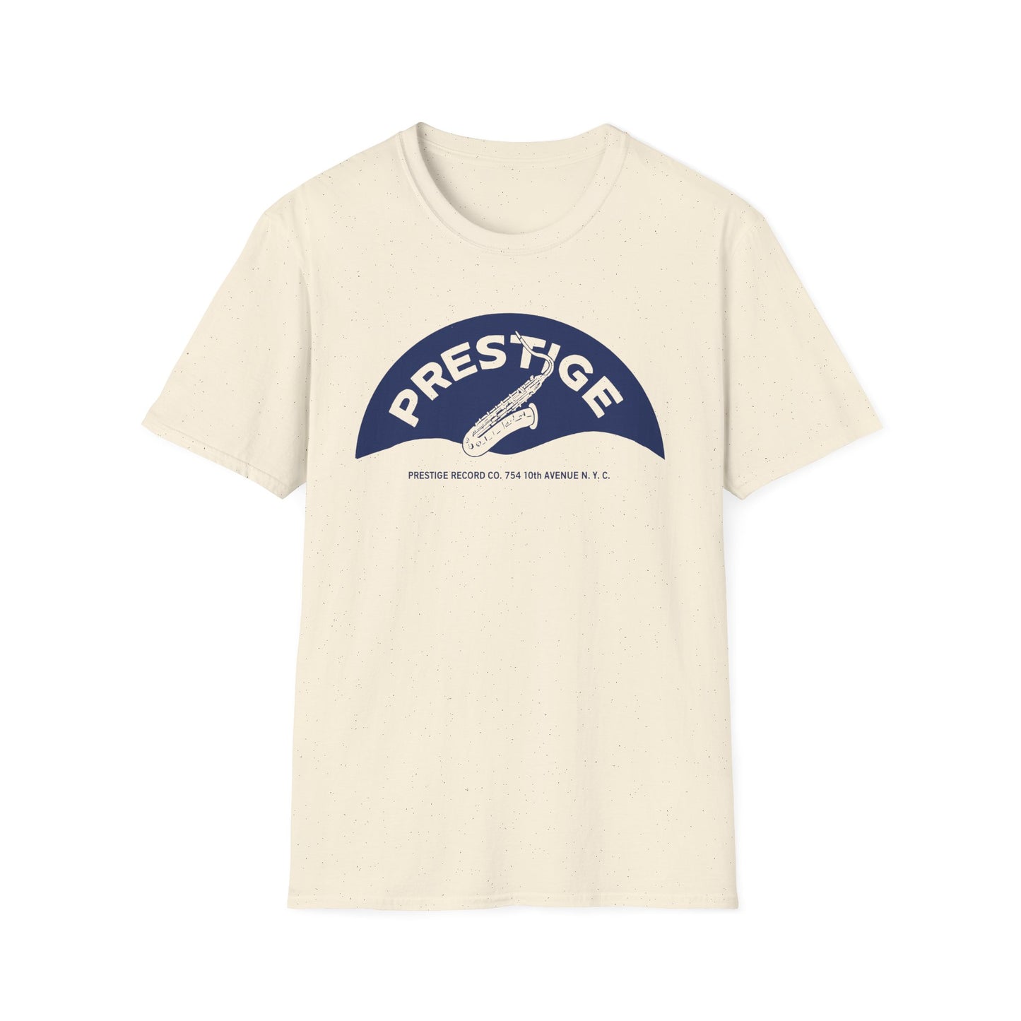 Prestige Records T Shirt - Leichtes Saxophone Design