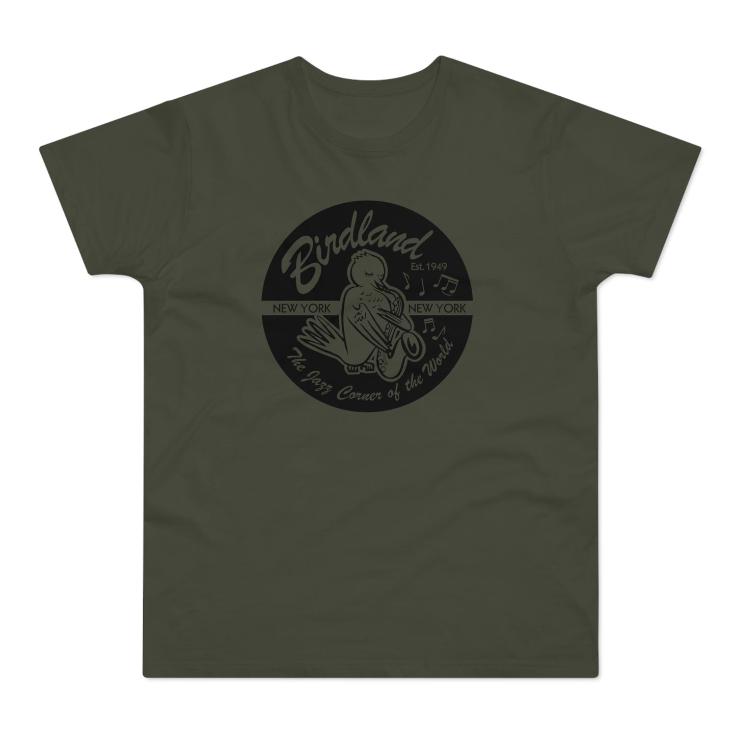 Birdland Jazz Club New York T Shirt (Standardgewicht)