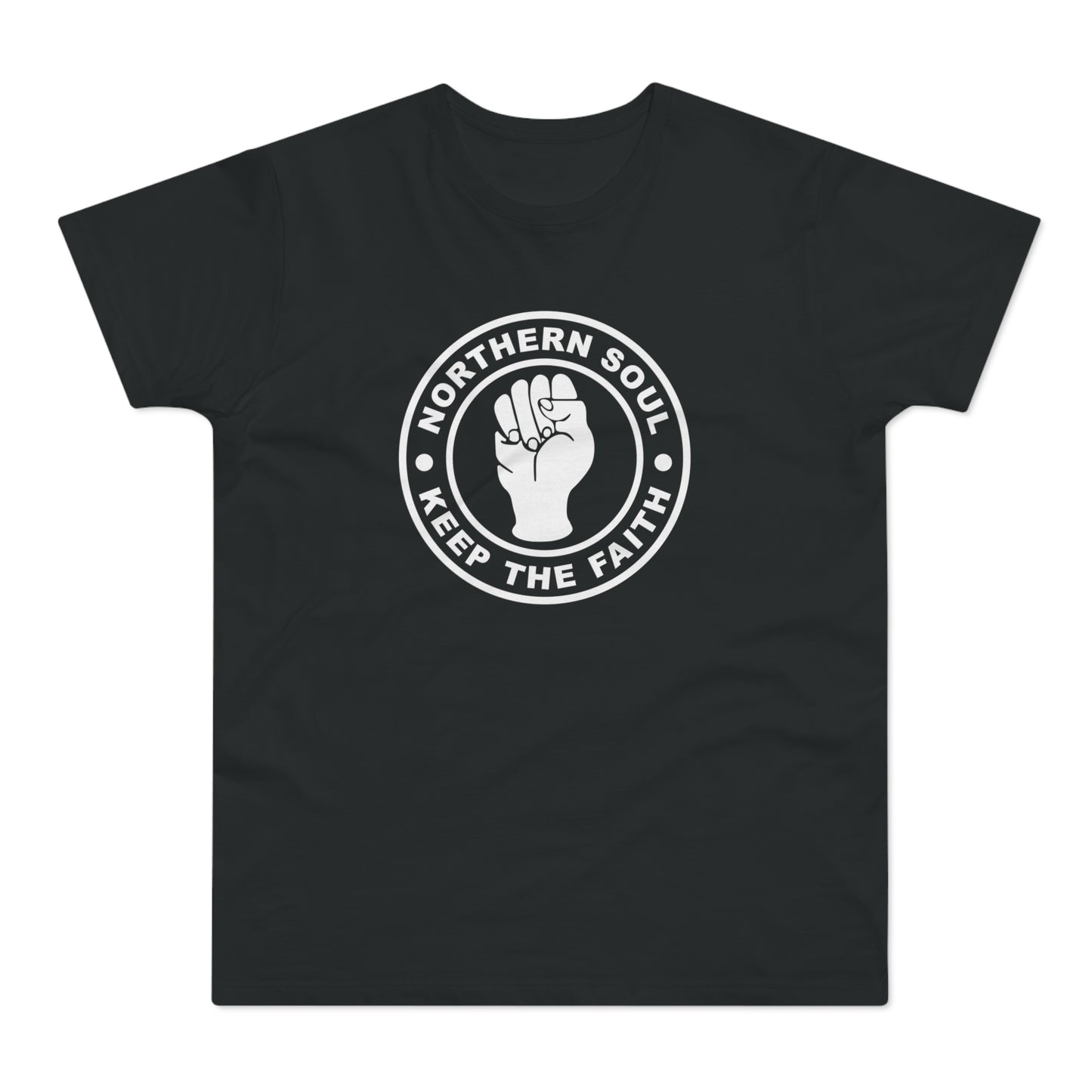 Northern Soul Keep The Faith T Shirt (Standardgewicht)