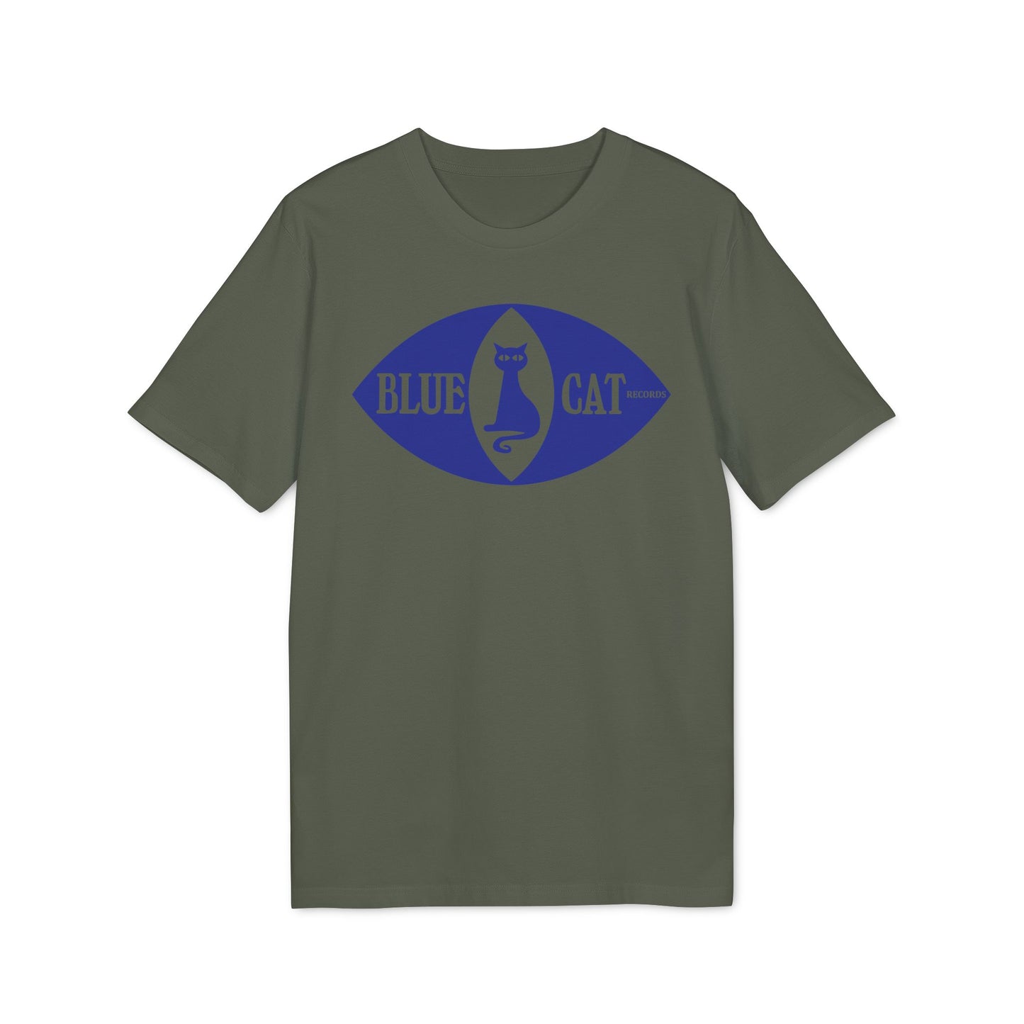 Blue Cat Records Eye Bio-T-Shirt (Premium Qualität)