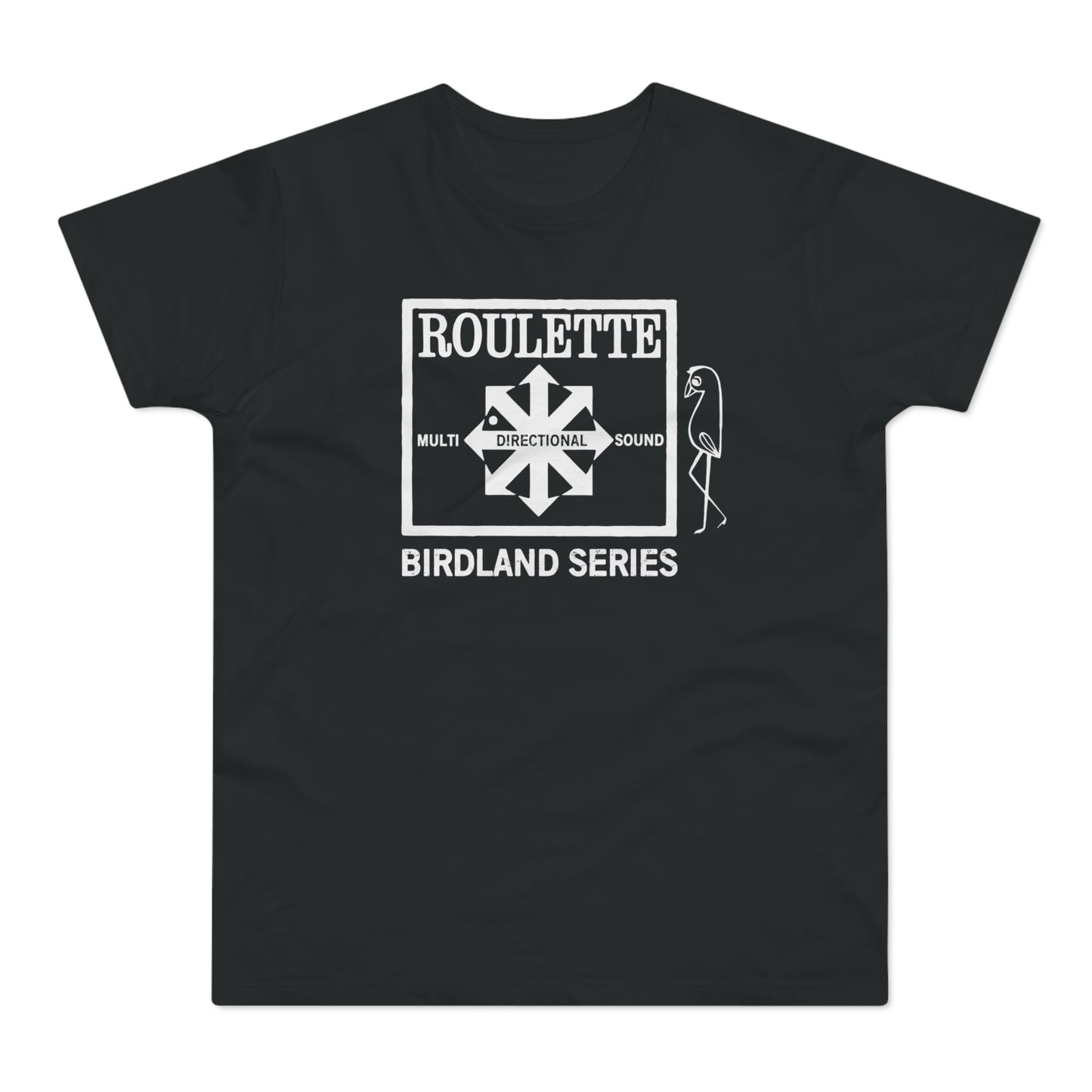 Roulette Records Birdland Series T Shirt (Standardgewicht)