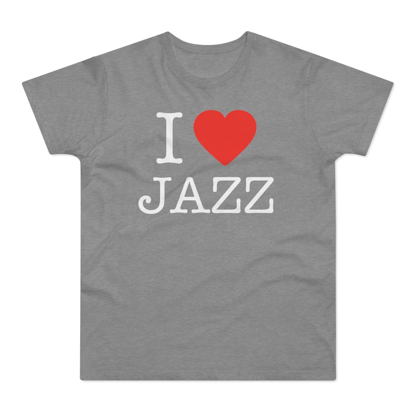 I Love Jazz T Shirt (Standardgewicht)
