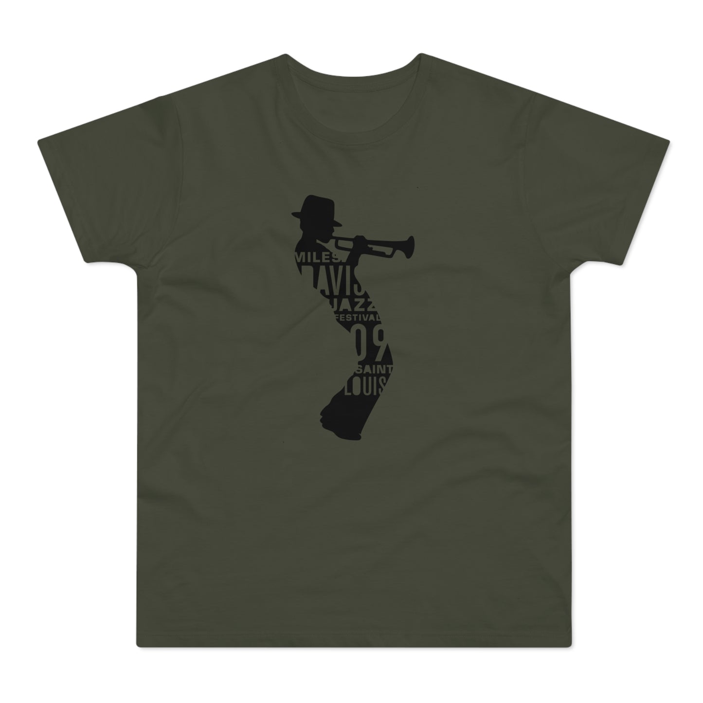 Miles Davis T Shirt (Standardgewicht) Design 2