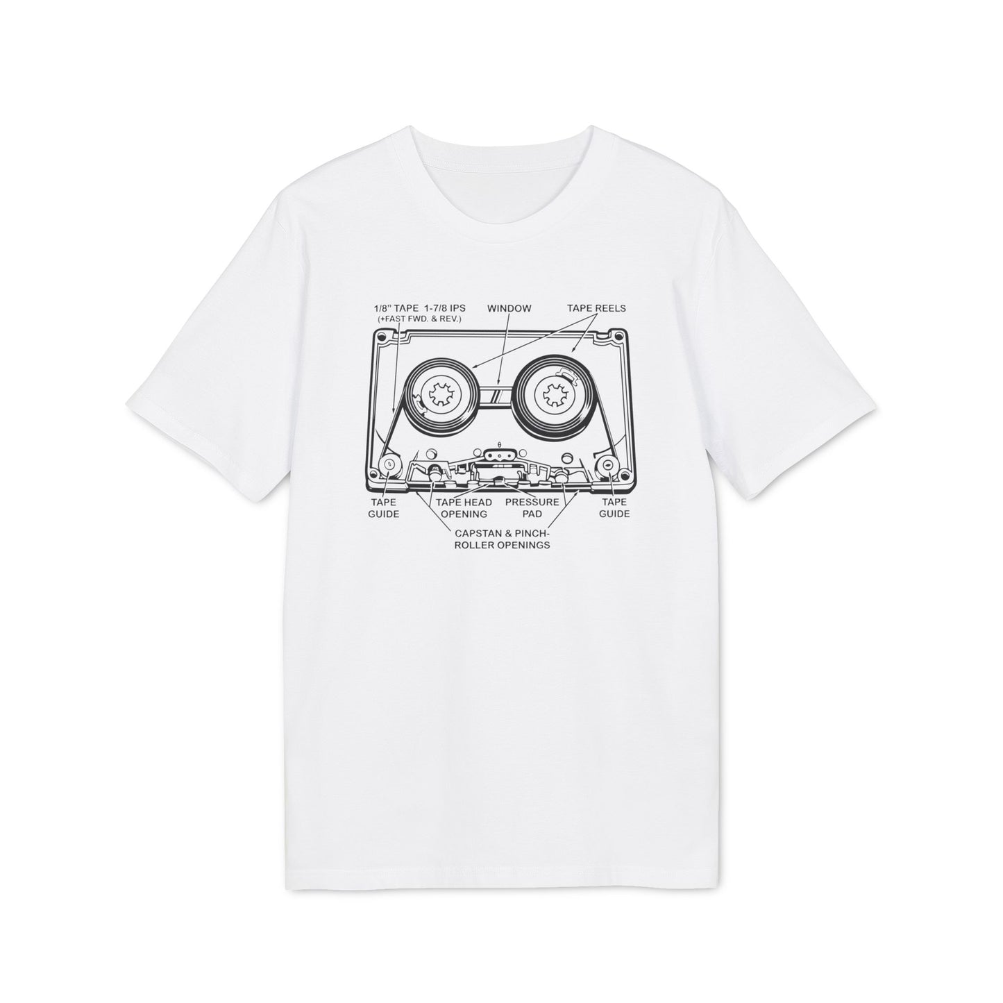 How It Works: Cassette Tape Bio-T-Shirt (Premium Qualität)