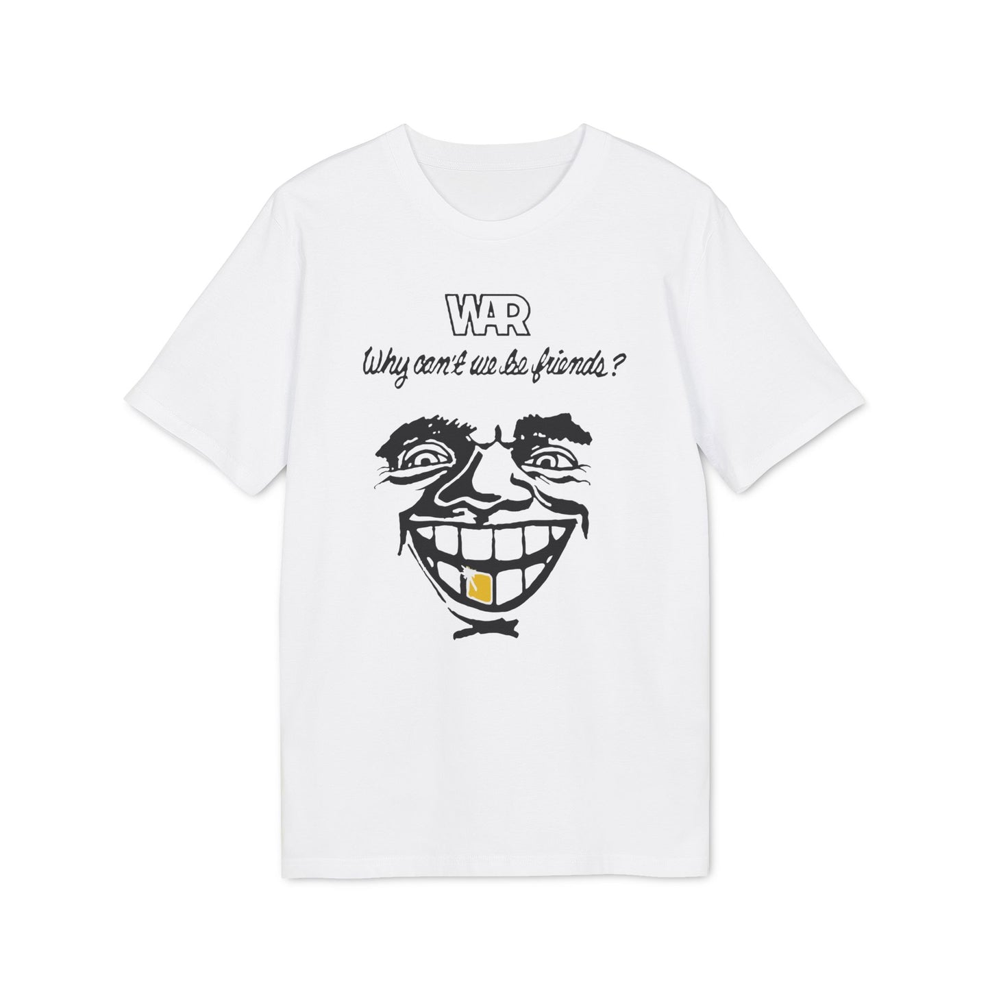 War Why Can't We Be Friends Bio-T-Shirt (Premium Qualität)