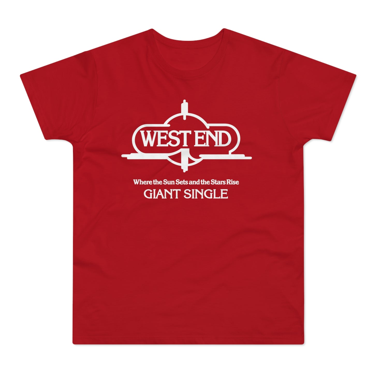 West End Records "Where The Sun Sets" T Shirt (Standardgewicht)