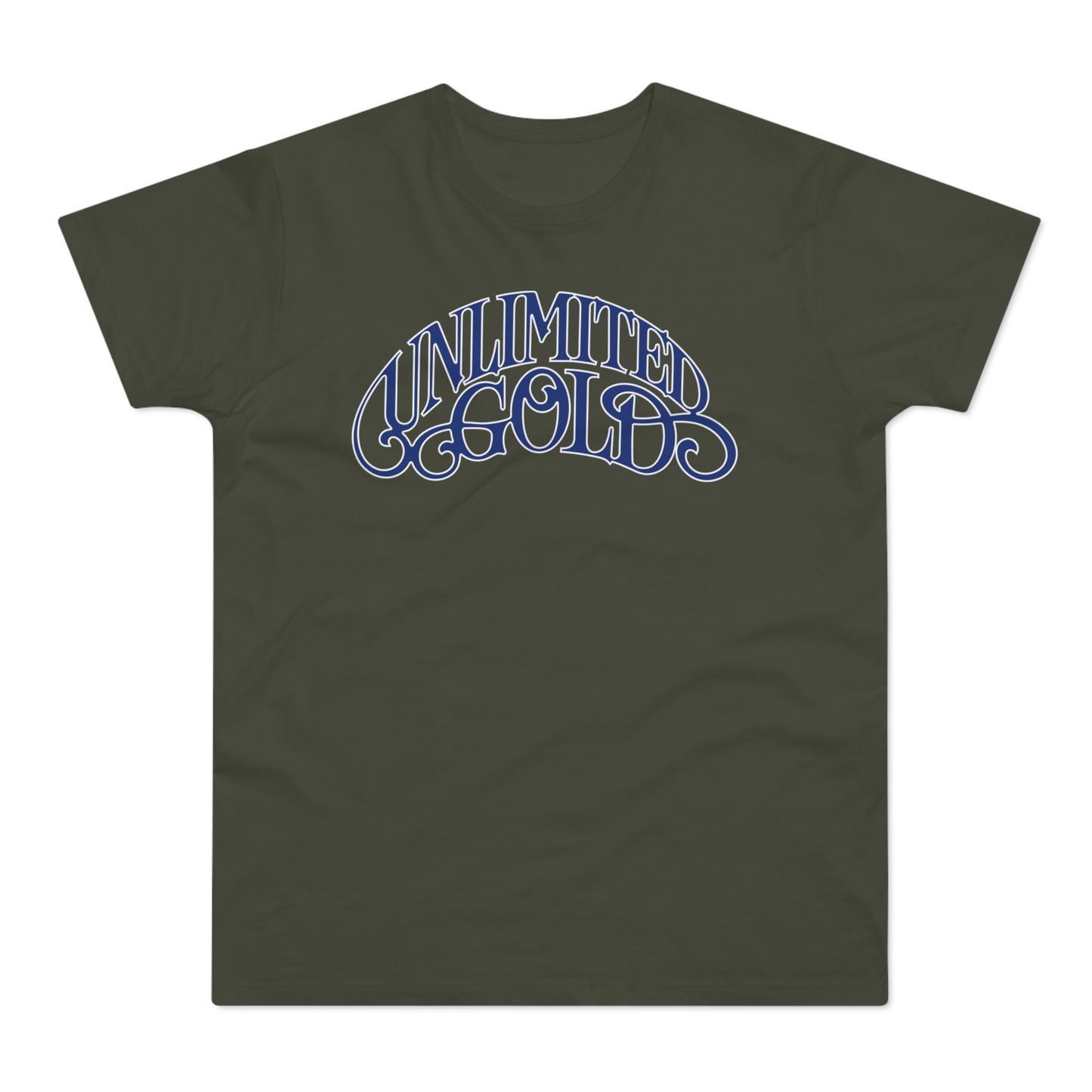 Barry White Unlimited Gold T Shirt (Standardgewicht)
