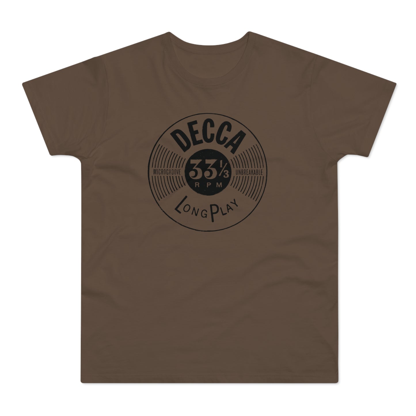 Decca Records Long Play T Shirt (Standardgewicht)