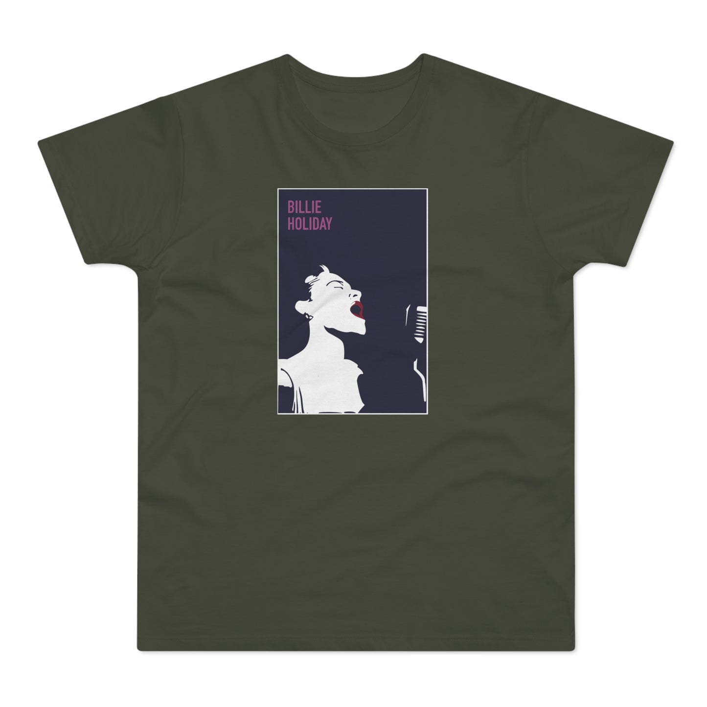 Billie Holiday T Shirt (Standardgewicht)