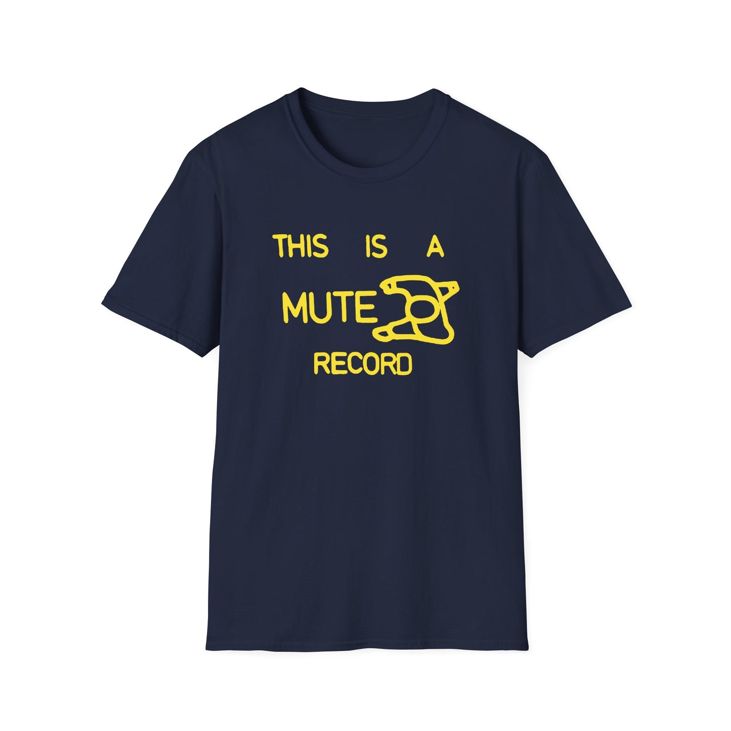 This Is A Mute Record T Shirt (M) - DEADSTOCK - NUR NOCH 1 STÜCK - 50 % RABATT