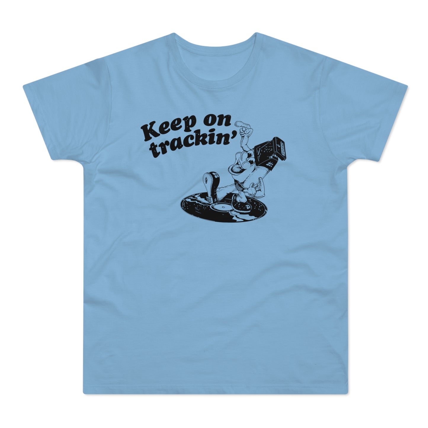 Keep On Tracking T Shirt (Standardgewicht)