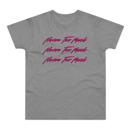 Never Too Much Luther Vandross T Shirt (Standardgewicht)