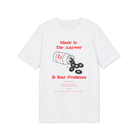 Music Is The Answer Bio-T-Shirt (Premium Qualität)