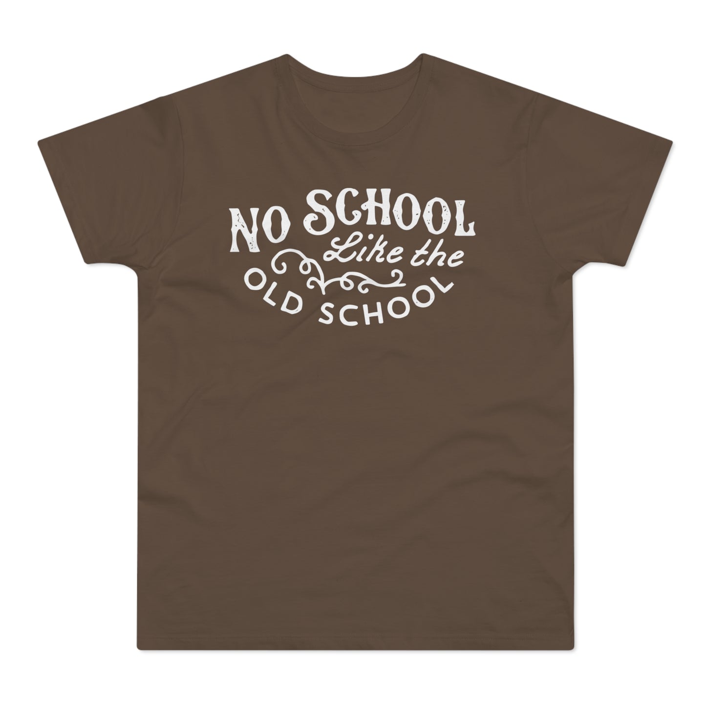 No School Like The Old School T Shirt (Standardgewicht)
