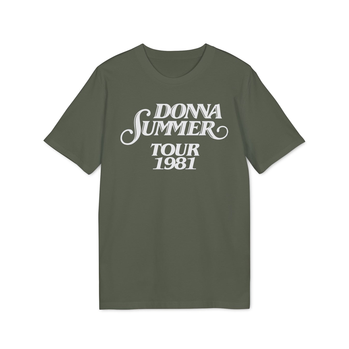 Donna Summer Tour 1981 Bio-T-Shirt (Premium Qualität)
