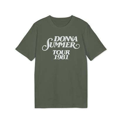 Donna Summer Tour 1981 Bio-T-Shirt (Premium Qualität)