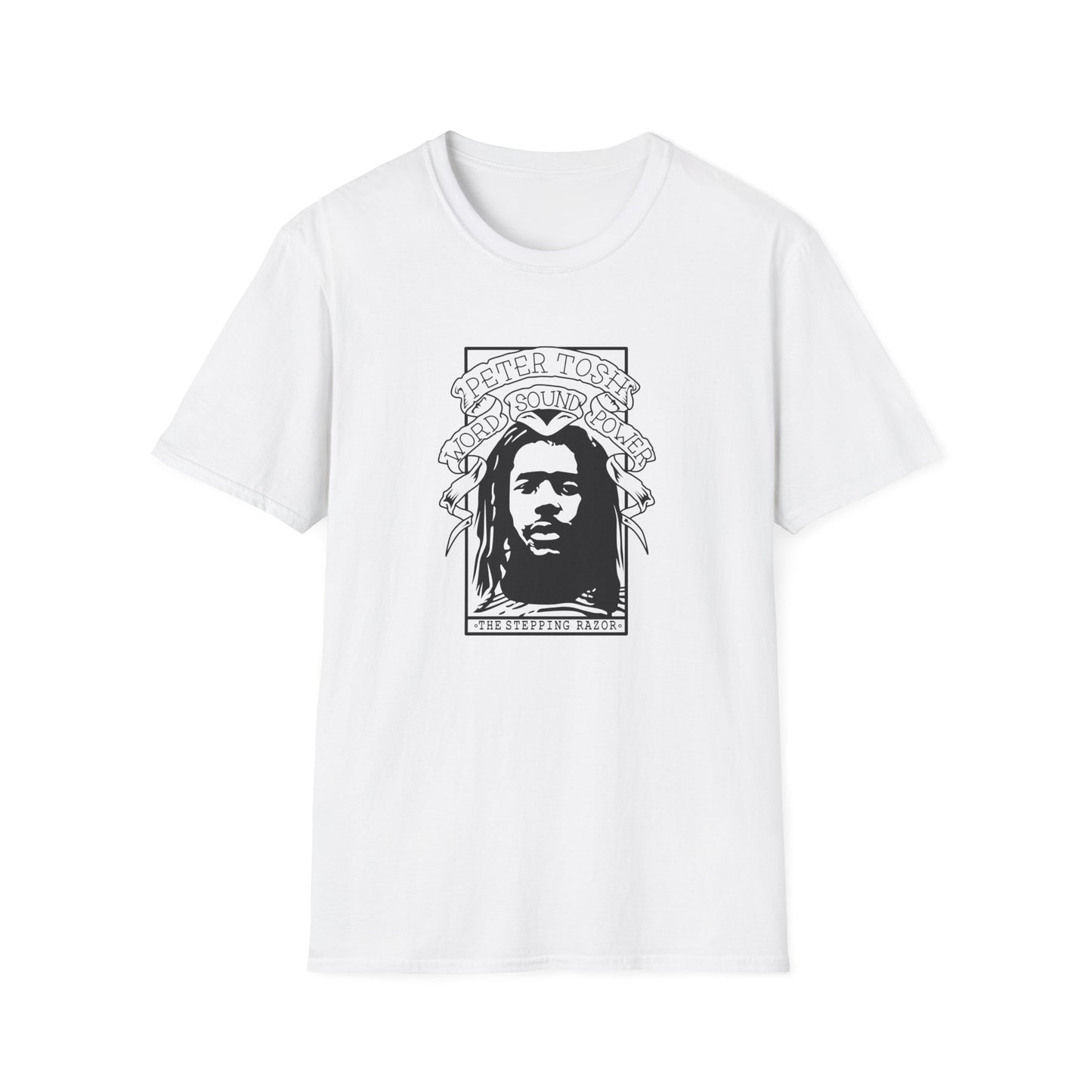 Stepping Razor Peter Tosh T Shirt (L) - DEADSTOCK - NUR NOCH 1 STÜCK - 50 % RABATT