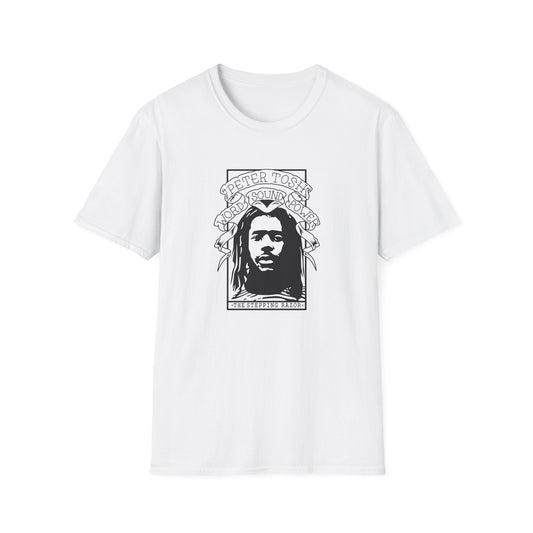 Stepping Razor Peter Tosh T Shirt (L) - DEADSTOCK - NUR NOCH 1 STÜCK - 50 % RABATT