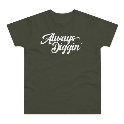 Always Digging The Crates T Shirt (Standardgewicht)