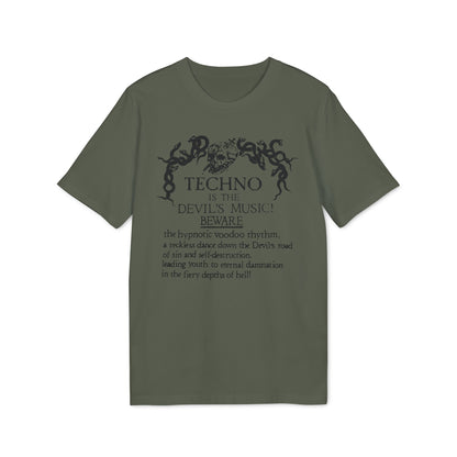 Techno is The Devil's Music Bio-T-Shirt (Premium Qualität)