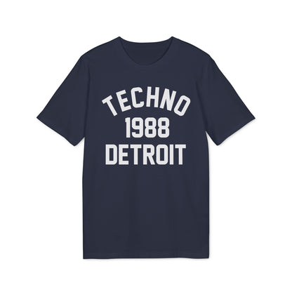 Techno Detroit 1988 Bio-T-Shirt (Premium Qualität)
