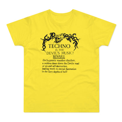 Techno is The Devil's Music T Shirt (Standardgewicht)