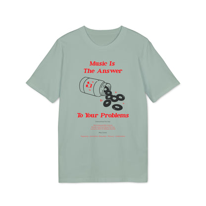 Music Is The Answer Bio-T-Shirt (Premium Qualität)