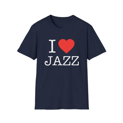 I Love Jazz T Shirt - Leichtes