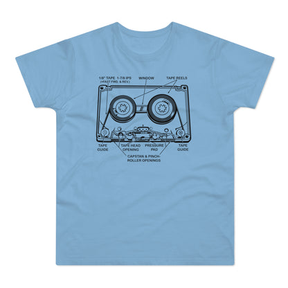 How It Works: Cassette Tape T Shirt (Standardgewicht)