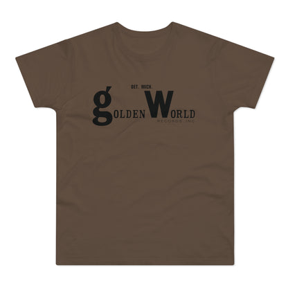 Golden World Records T Shirt (Standardgewicht)
