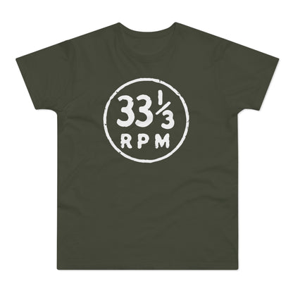 33 1/3 RPM T Shirt (Standardgewicht)