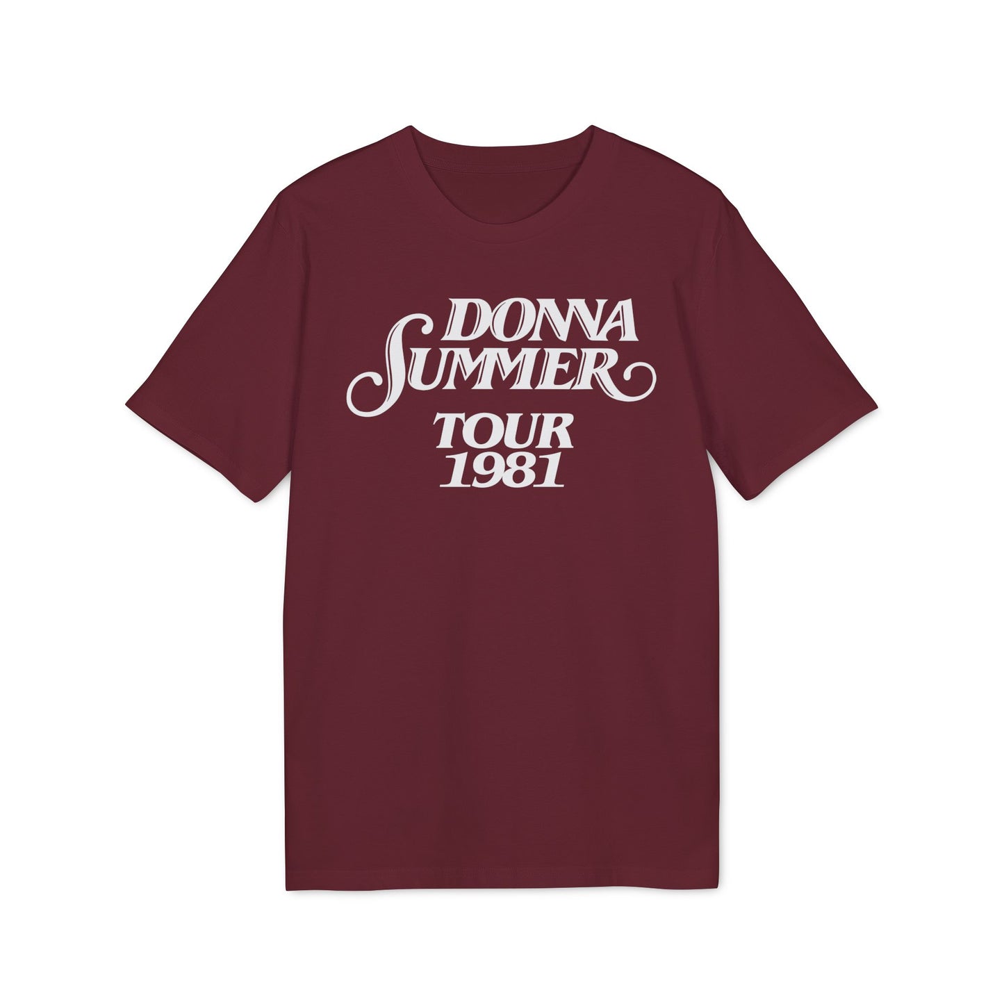 Donna Summer Tour 1981 Bio-T-Shirt (Premium Qualität)