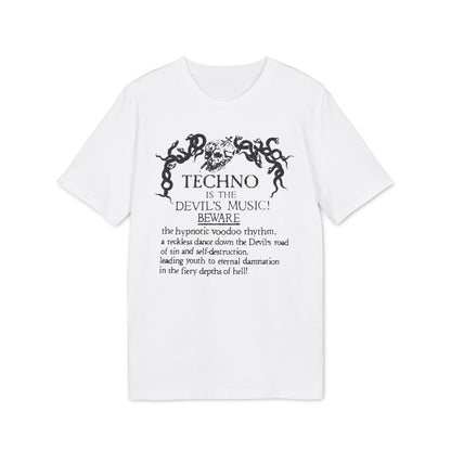 Techno is The Devil's Music Bio-T-Shirt (Premium Qualität)