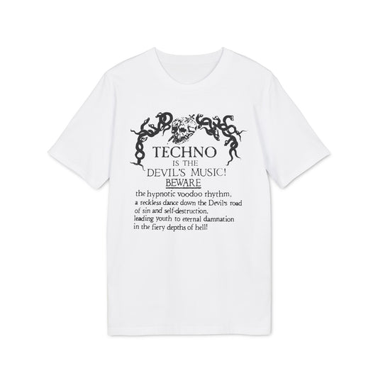 Techno is The Devil's Music Bio-T-Shirt (Premium Qualität)