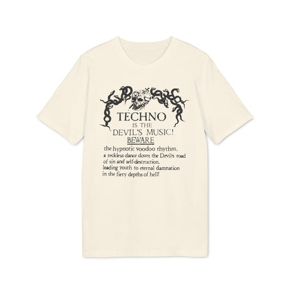 Techno is The Devil's Music Bio-T-Shirt (Premium Qualität)