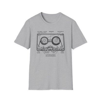 How It Works: Cassette Tape T Shirt
