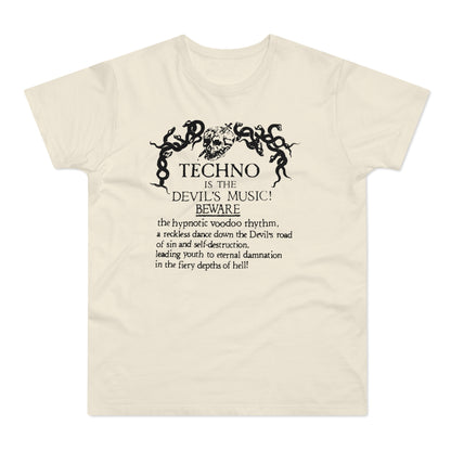 Techno is The Devil's Music T Shirt (Standardgewicht)