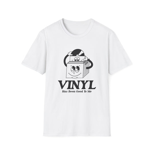 Vinyl Has Been Good To Me T Shirt (S) - DEADSTOCK - NUR NOCH 1 STÜCK - 50 % RABATT