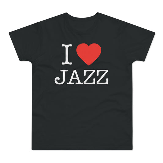 I Love Jazz T Shirt (Standardgewicht)