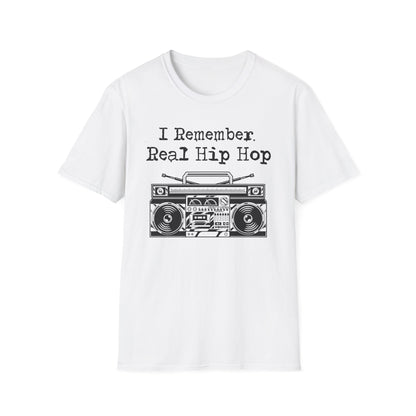 I Remember Real Hip Hop T Shirt - Leichtes